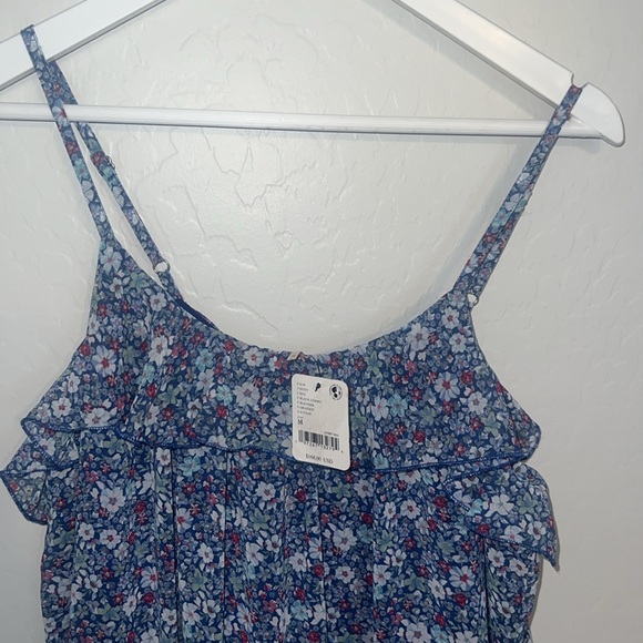 NWT Free People Ruffle Tiered Maxi Dress M - Picture 2 of 7